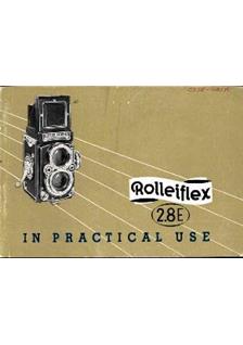 Rollei Rolleiflex 2.8 E manual. Camera Instructions.